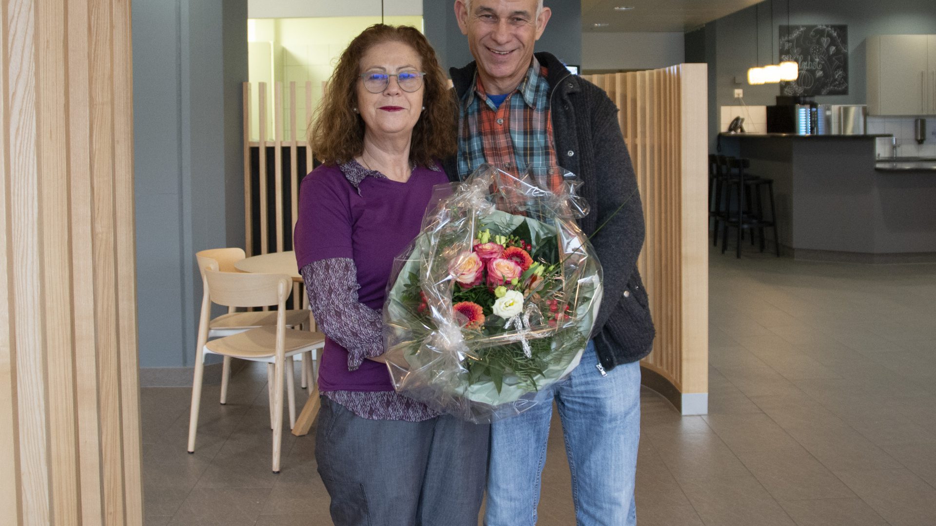 40-jähriges Dienstjubiläum Maria und José Valida