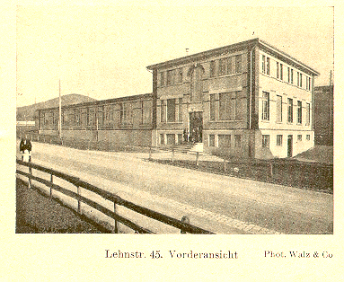 Gründung, Valida, Lehnstrasse 1929